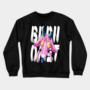 Satanic Cartoon Baphomet Crewneck Sweatshirt